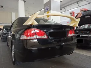 Honda Civic Uyumlu Fd6 2006-2012 Rr Spoiler (Boyasız) thumb 3