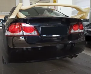 Honda Civic Uyumlu Fd6 2006-2012 Rr Spoiler (Boyasız) thumb 4