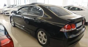 Honda Civic Uyumlu Fd6 2006-2012 Cam Çıtası Nikelajı Tam Tur thumb 2