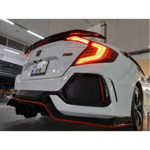Honda Civic Uyumlu Fc5 2016-2020 Rs Arka Logo thumb 4