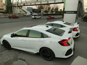Honda Civic Uyumlu Fc5 2016-2020 Type R Spoiler Boyasız thumb 1