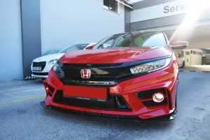 Honda Civic Uyumlu Fc5 2016-2020 Ön Logo Kırmızı thumb 2