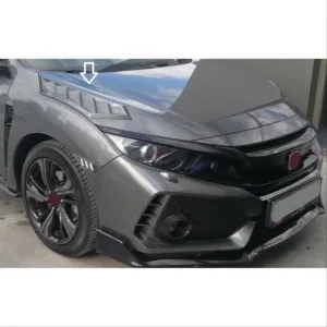 Honda Civic 2015-2021 (FK7) uyumlu Fc5-Fk7 Motor Kaput Kabartma Type-R Dizayn - Boyasız modelleri DRS Tuning'de. Kaliteli malzeme, hızlı kargo ve güvenli