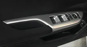 Honda Civic Uyumlu Fc5 2016-2021 Kapı Kolçak Kaplama Silver thumb 1