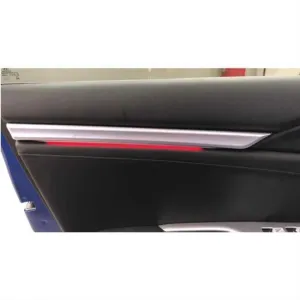 Honda Civic Uyumlu Fc5 2016-2020 Kapı İç Çıta Ambians 2 Parça KırmızıDRS Tuning kalitesiyle tanışın! Özel olarak Honda  model araçlar için üretilen bu ürün, oto