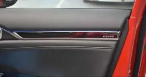 Honda Civic Uyumlu Fc5 2016-2020 İç Kaplama Set Füme 7 Parça thumb 2