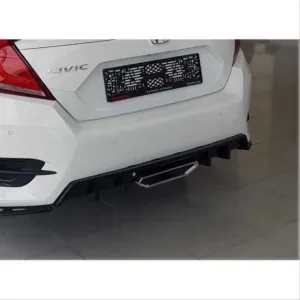 Honda Civic Uyumlu Fc5 2016-2020 Difüzör Sı Model thumb 2