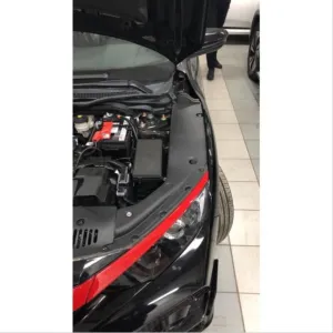 Honda Civic Uyumlu Fc5 2016-2020 Çamurluk Üst İç Koruma Kaplaması Logolu thumb 4
