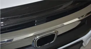Honda Civic Uyumlu Fc5 2016-2020 Ön Panjur Üst Kaplama Karbon thumb 3