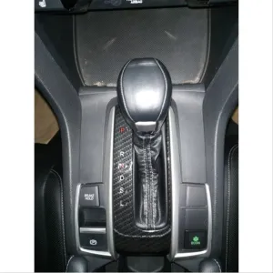 Honda Civic Uyumlu Fc5 2016-2020 Otomatik Vites Kaplama- Karbon P-R-N-D-S-L thumb 2
