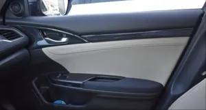 Honda Civic Uyumlu Fc5 2016-2020 Kapı Kolçak Kaplama Karbon thumb 2