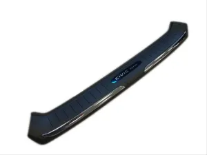 Honda Civic Uyumlu Fc5 2016-2020 Arka Tampon Kaplama Mavi thumb 3