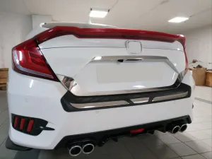 Honda Civic 2015-2021 (FC5) uyumlu Fc5 2016-2020 Tampon Kaplama Nikelajı modelleri DRS Tuning'de. Kaliteli malzeme, hızlı kargo ve güvenli alışverişle hemen