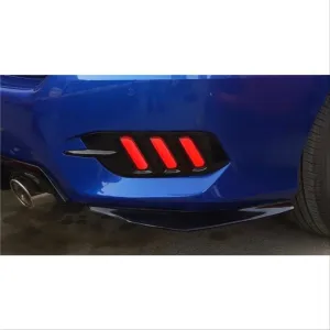 Honda Civic Uyumlu Fc5 2016-2020 Arka Sis 3 Cızgı Kırmızı thumb 3