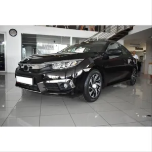 Honda Civic Uyumlu Fc5 2016-2020 Ön Sis Halka Kaplama - Krom thumb 4