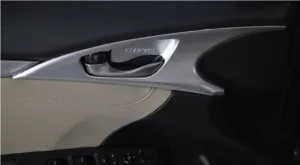 Honda Civic Uyumlu Fc5 2016-2020 İç Kapı Kolu Çerçevesi Silver Kalın thumb 2