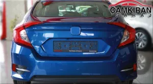 Honda Civic Uyumlu Fc5 2016-2020 Arka Sis Orta Çıta Nikelaj thumb 4