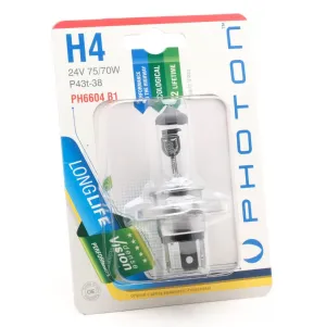 Photon uyumlu Blister H4 24V 75/70W modelleri Oto Aksesuar Shop'de. Kaliteli malzeme, hızlı kargo ve güvenli alışverişle hemen inceleyin.