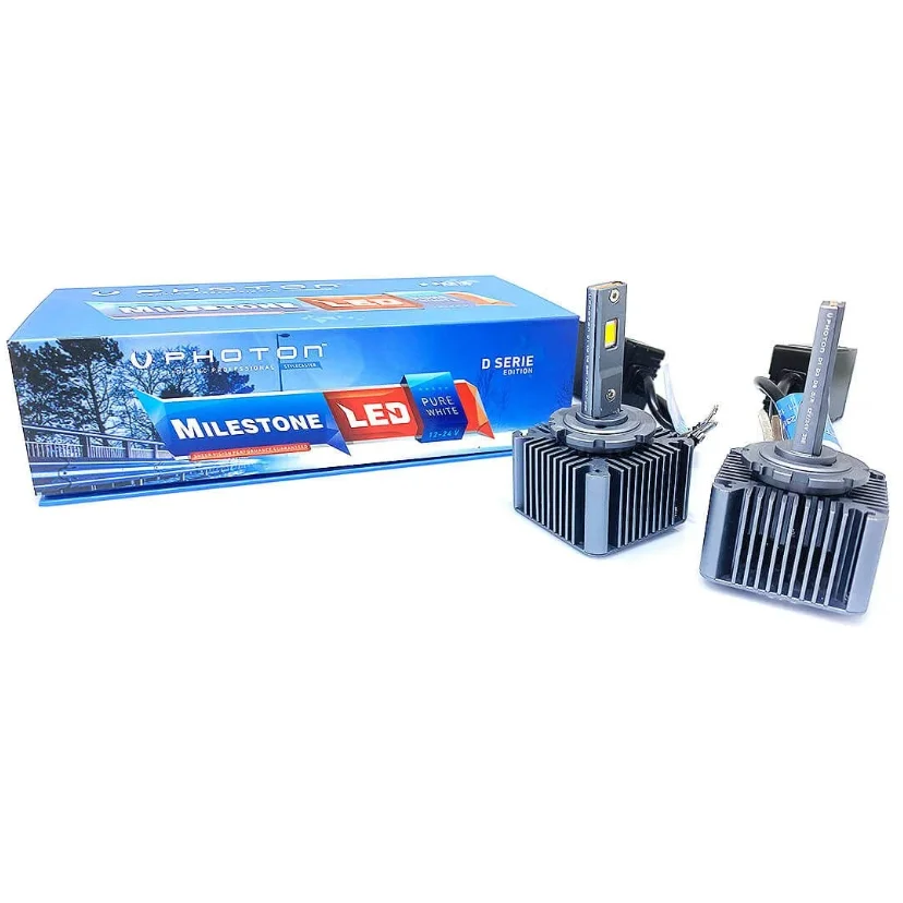 Milestone D1S Uyumlu 3 Plus Headlıght LED