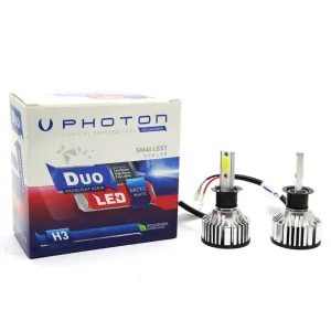 Duo H3 Uyumlu 12V Led Headlıght