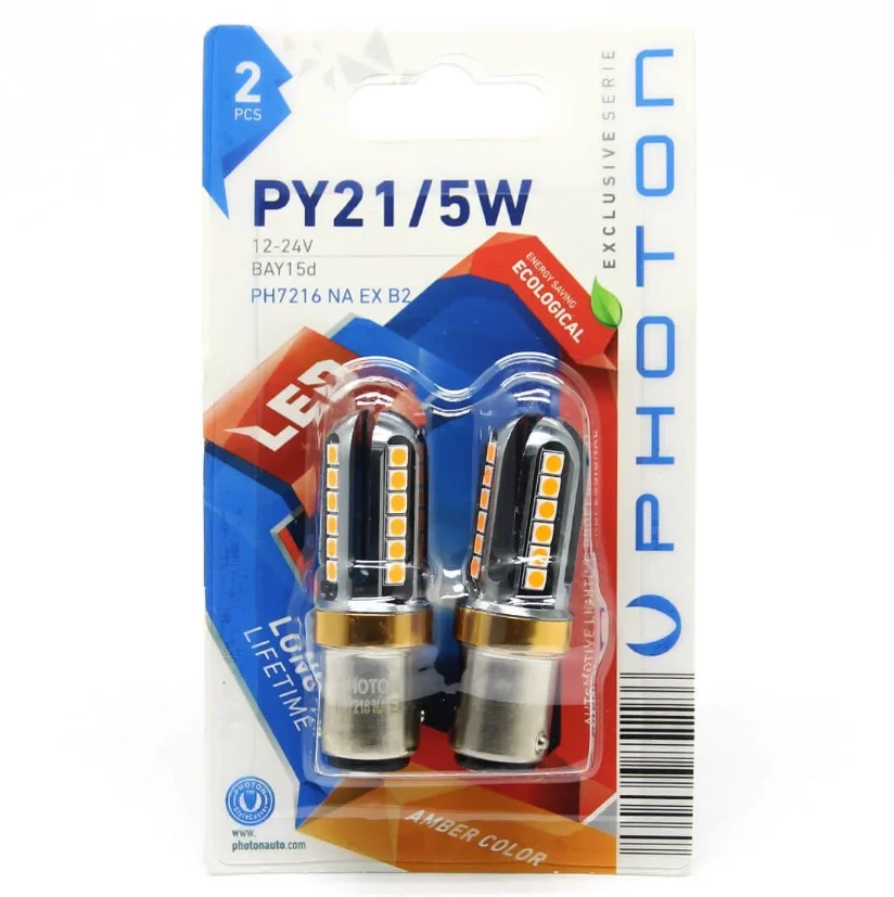 P21/5W Amber Uyumlu (Turuncu) Exclusive Serisi Ph7216 Na Ex