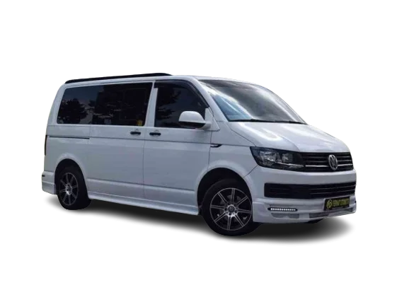Volkswagen Transporter Uyumlu -(2003 - 2021) Kısa Şase Yan Marşpiyel Seti (Plastik)