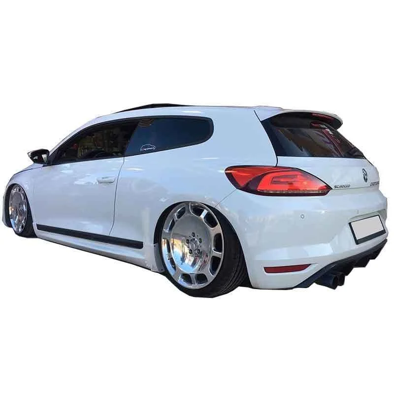 Volkswagen Scirocco Uyumlu (2009-2017) Sonrası R Model Yan Marşpiyel Seti (Plastik)