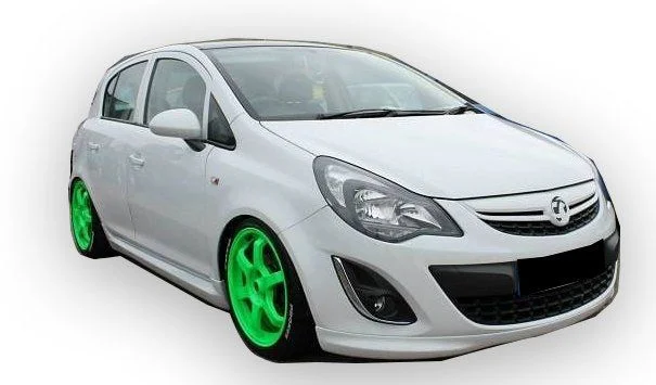 Opel Corsa Uyumlu D 2007 - 2015 Opc Yan Marşpiyel Seti (Plastik)