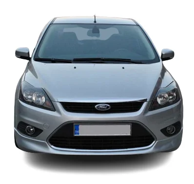 Ford Focus Uyumlu 2,5 Hatchback / Sedan (2008-2011) Ön Tampon Ek (Plastik)
