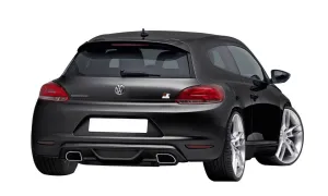 Volkswagen Scirocco 2008-2017 (Type 137) uyumlu (2009-2014) Caractere Arka Tampon Eki - Difüzör (Plastik) modelleri DRS Tuning'de. Kaliteli malzeme, hızlı