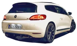 Volkswagen Scirocco 2008-2017 (Type 137) uyumlu (2009-2014) Arka Tampon Eki - Difüzör (Plastik) modelleri DRS Tuning'de. Kaliteli malzeme, hızlı kargo ve