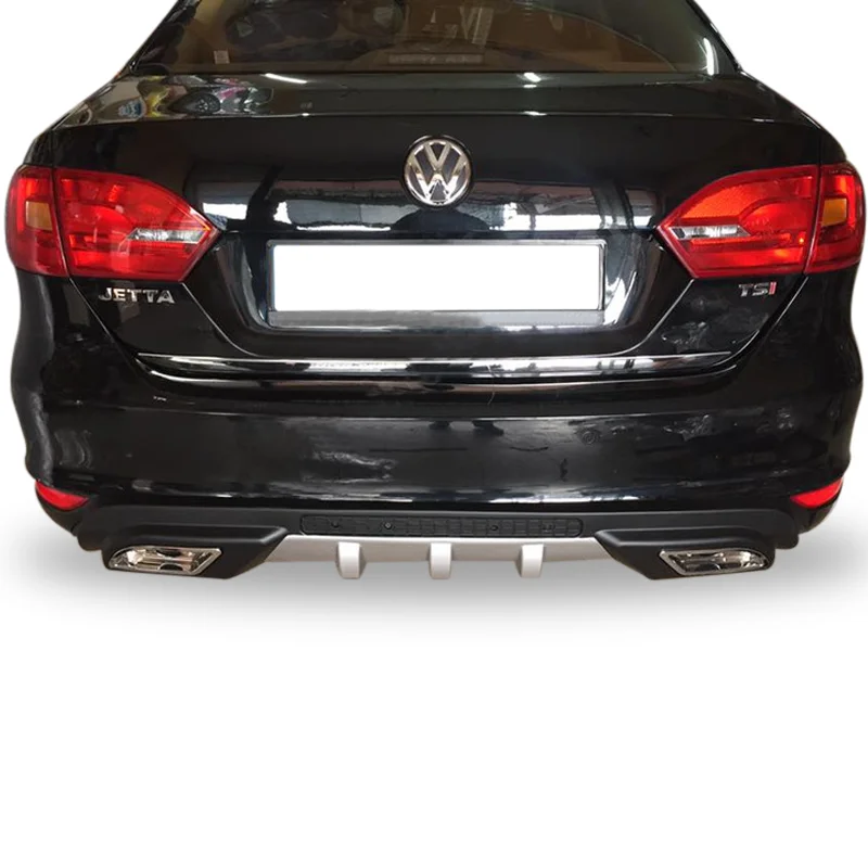 Volkswagen Jetta Uyumlu (2010-2017) Egzoz Görünümlü Universal Difüzör (Plastik)