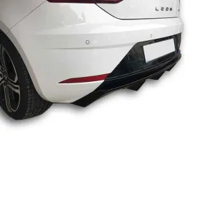 Seat Leon 2012-2020 (5F) uyumlu (2017-2019) Kapalı Arka Tampon Eki - Difüzör (Plastik) modelleri DRS Tuning'de. Kaliteli malzeme, hızlı kargo ve güvenli