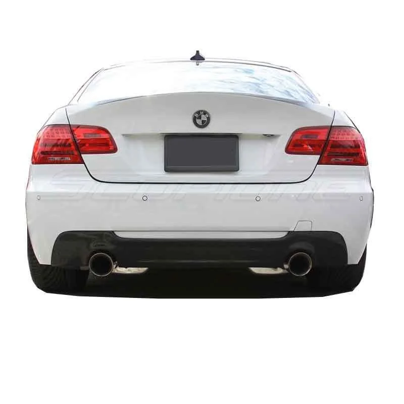 Bmw 3 Uyumlu Serisi E92 E93 3,35 Arka Tampon Eki - Difüzör (Plastik)