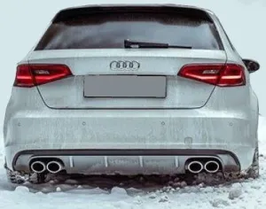 Audi A3 2012-2020 (8V) uyumlu 8V Hatchback 2012 - 2016 S3 Arka Tampon Eki - Difüzör (Plastik) modelleri Oto Aksesuar Shop'de. Kaliteli malzeme, hızlı kargo ve