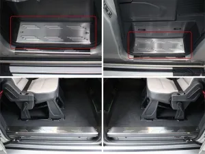 Custom Uyumlu İç Kapı Eşiği 4 Parça Krom 2018 Ve Sonrası