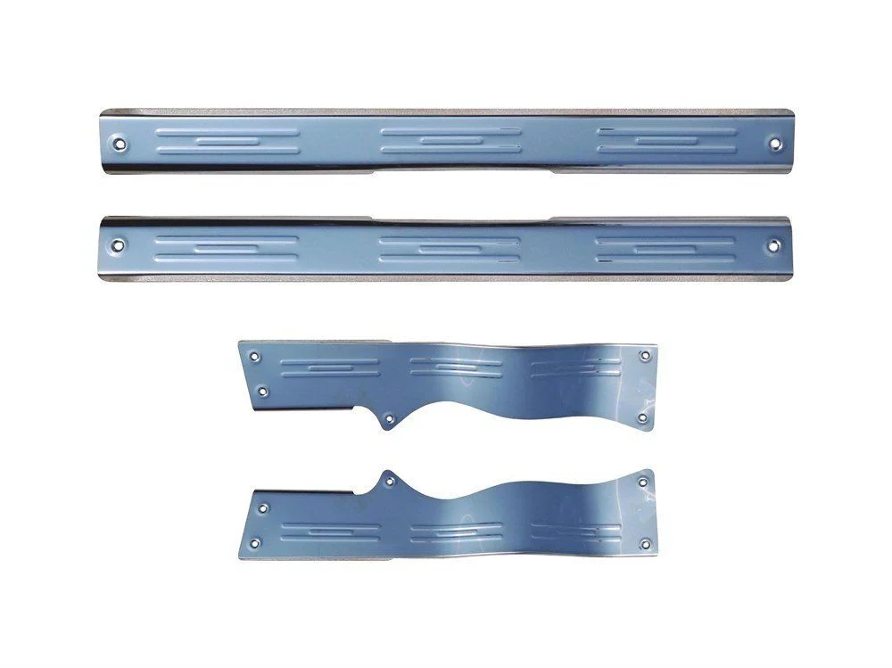 Ford Connect Uyumlu İç Kapı Eşiği 4 Parça Krom 2002-2014