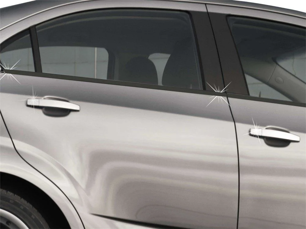 Chevrolet Aveo Uyumlu Kapı Kolu 4 Kapı Krom Sedan 2006-2011