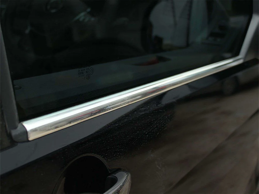 Caravelle T6 Uyumlu Cam Çıtası 2 Parça Krom 2015 Ve Sonrası