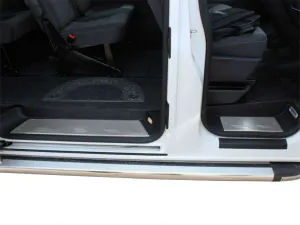 Transporter Uyumlu T5.5 Kapı Eşiği 3 Parça Krom 2010-2015