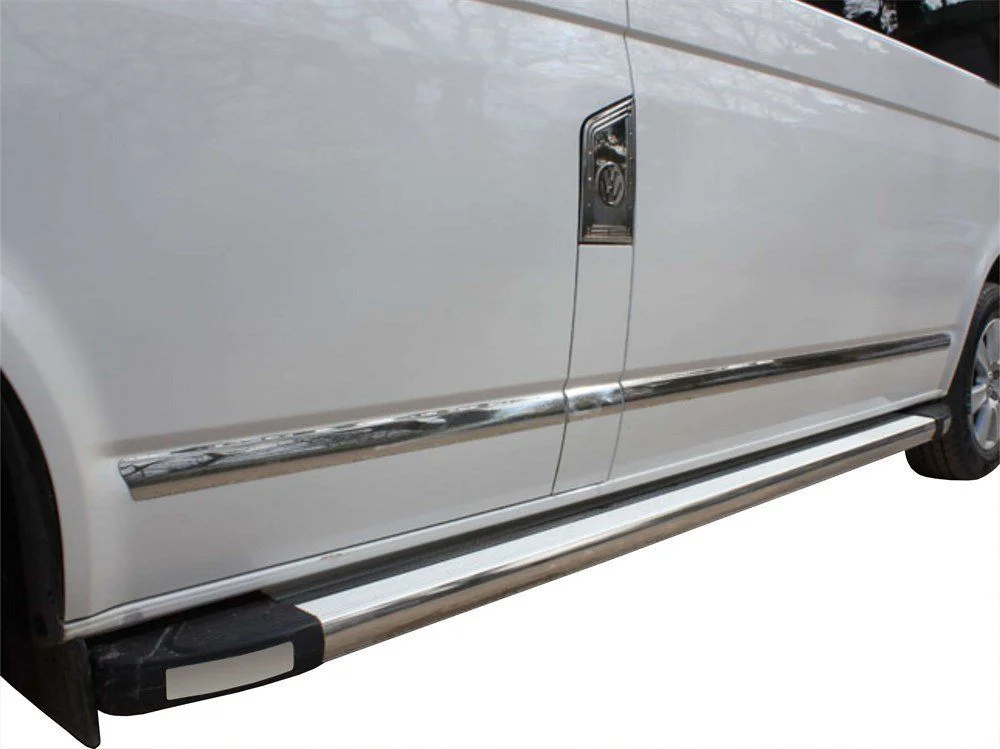 Volkswagen Transporter Uyumlu T5 Yan Kapı Çıtası 5 Parça Krom (K.Ş) 2003-2010