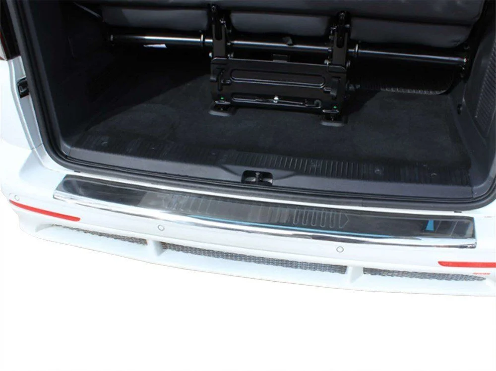 Volkswagen Multivan Uyumlu T5 Arka Tampon Eşiği Krom (Formlu) 2003-2010