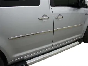 Caddy Uyumlu Yan Kapı Çıtası 4 Parça Krom 2015 Ve Sonrası