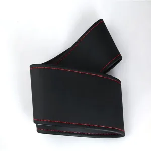 Sarmal Direksiyon Kılıf Siyah-Kırmızı Dikişli 38 Cm / Dıkı210-Sk thumb 2