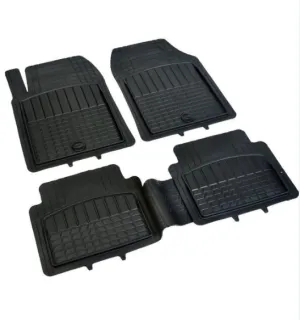 Pufi Kauçuk Paspas Universal Racing Havuzlu Siyah / Tepay510-S thumb 1