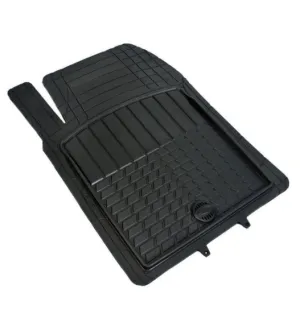Pufi Kauçuk Paspas Universal Racing Havuzlu Siyah / Tepay510-S thumb 2