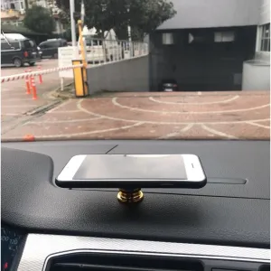 Torpido Üstü Mıknatıslı Telefon Tutacağı Altın / Syte145 thumb 2