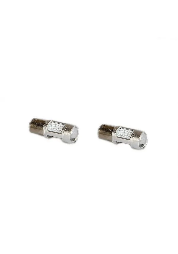 Çakarlı Led Stop Ampul Şaşı Tırnak Kırmızı 12V /Laam673