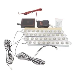 oto uzay uyumlu 4X9 Ledli Panjur Çakar Lamba Kırmızı/Beyaz-Mavi/Beyaz 54W /Lapa182-1 modelleri DRS Tuning'de. Kaliteli malzeme, hızlı kargo ve güvenli