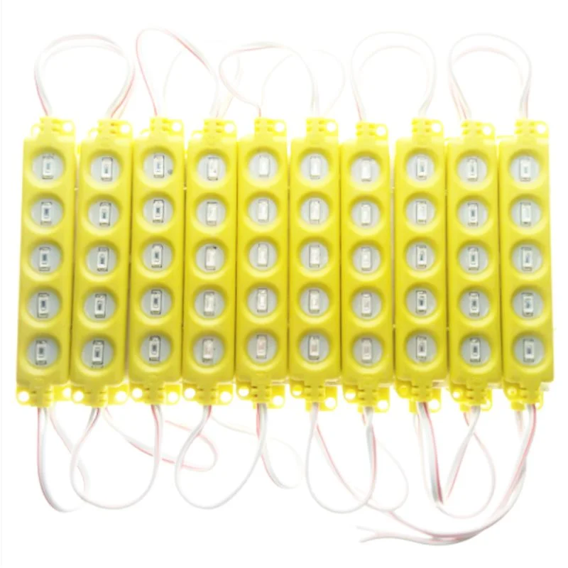 Parmak Led 1200Lm 5X20 Turuncu 12V / Laam646-3